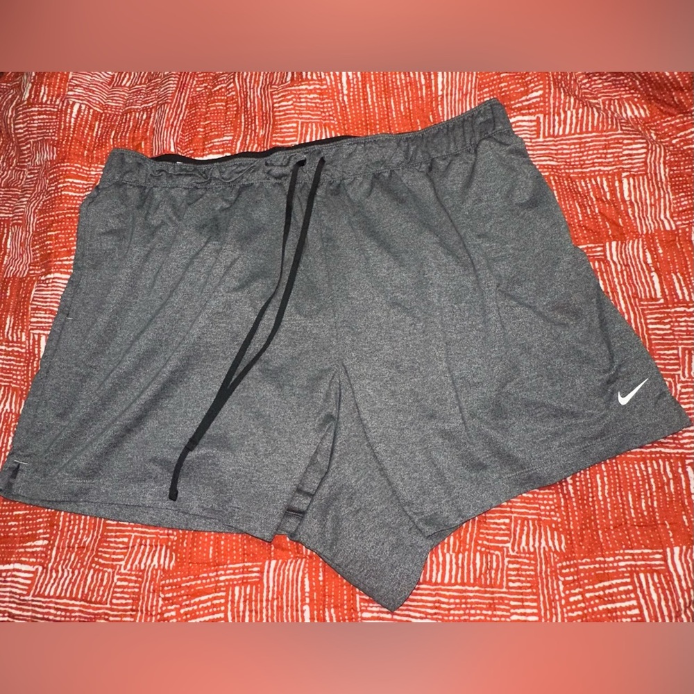 Nike Plus Size Dri-FIT Gray Performance Shorts